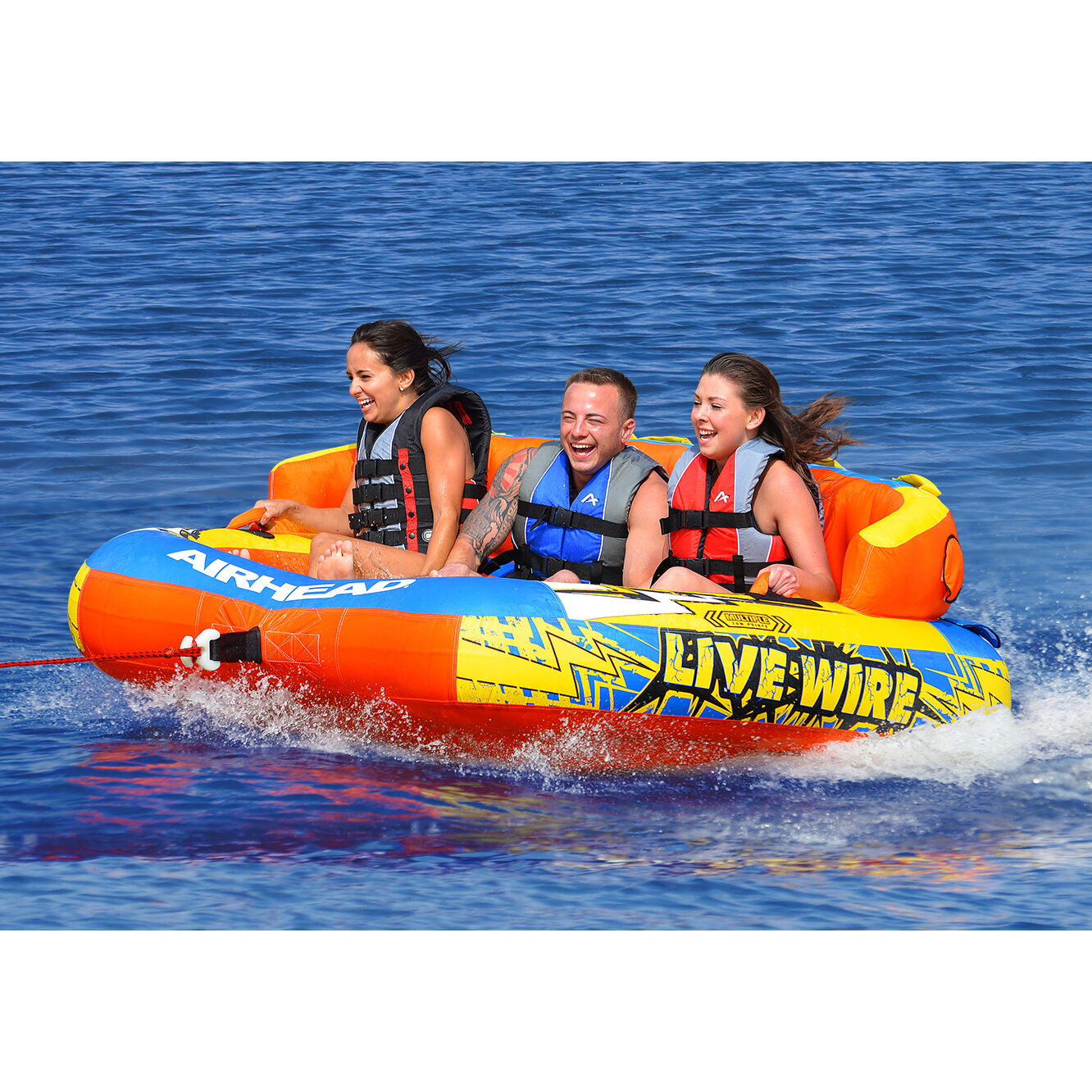 Airhead Live Wire 3-Person Towable Tube