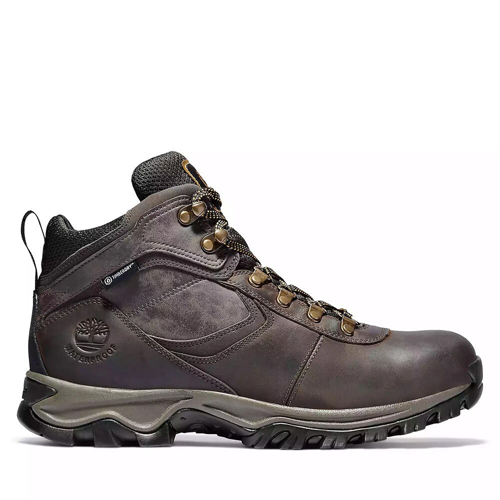 Timberland Mt. Maddsen Waterproof Mid Hiking Boots Dark Brown