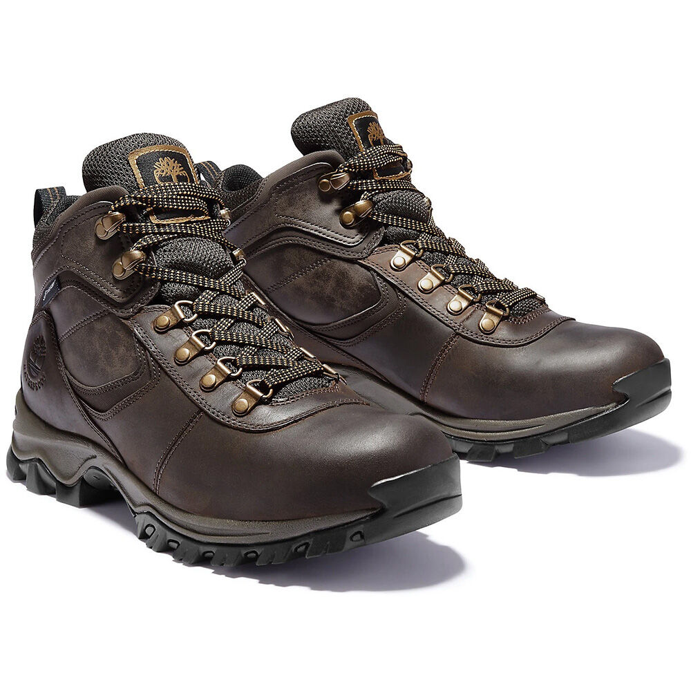 Timberland Mt. Maddsen Waterproof Mid Hiking Boots Dark Brown