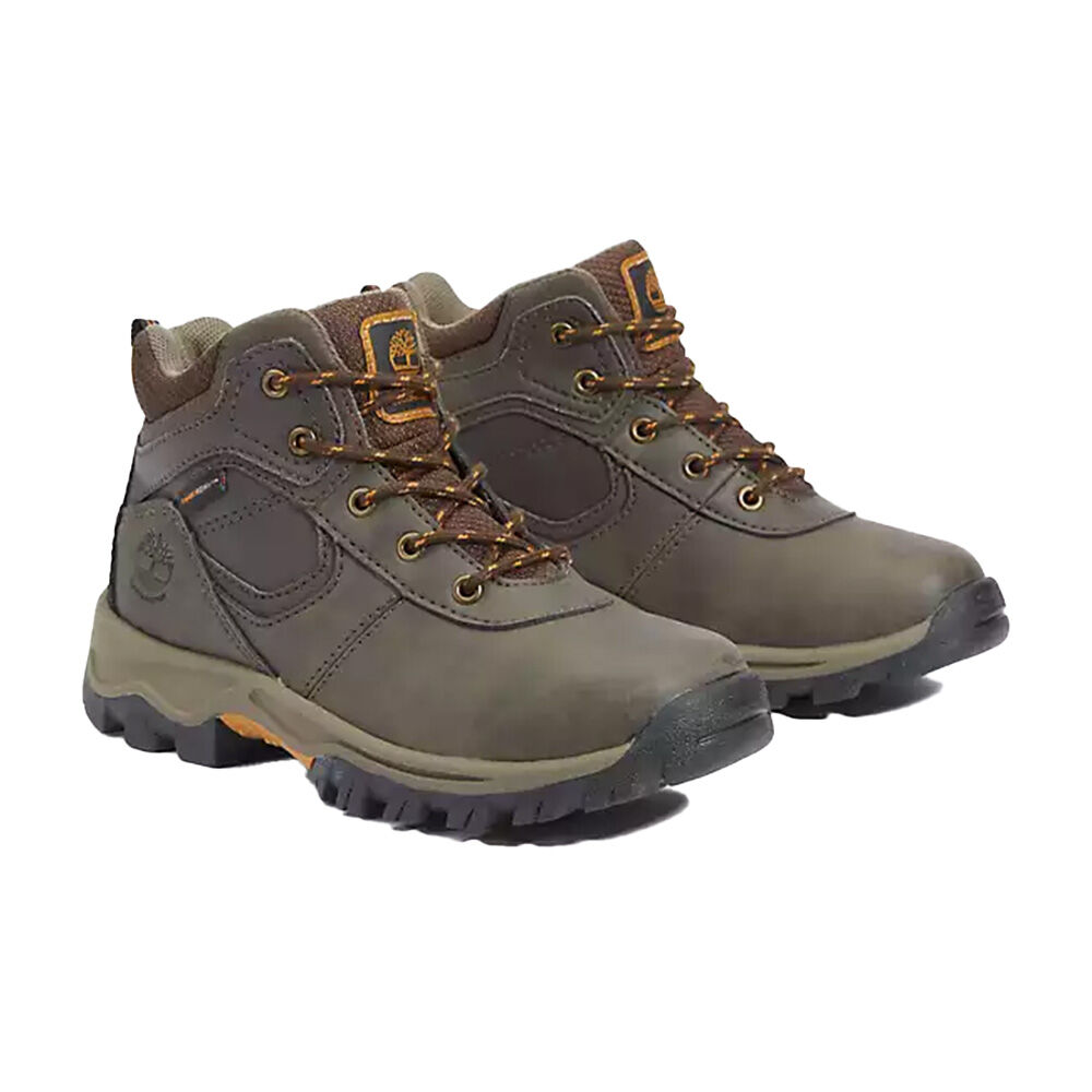 Timberland Mt. Maddsen Mid WP Junior Hiking Boots Dark Brown
