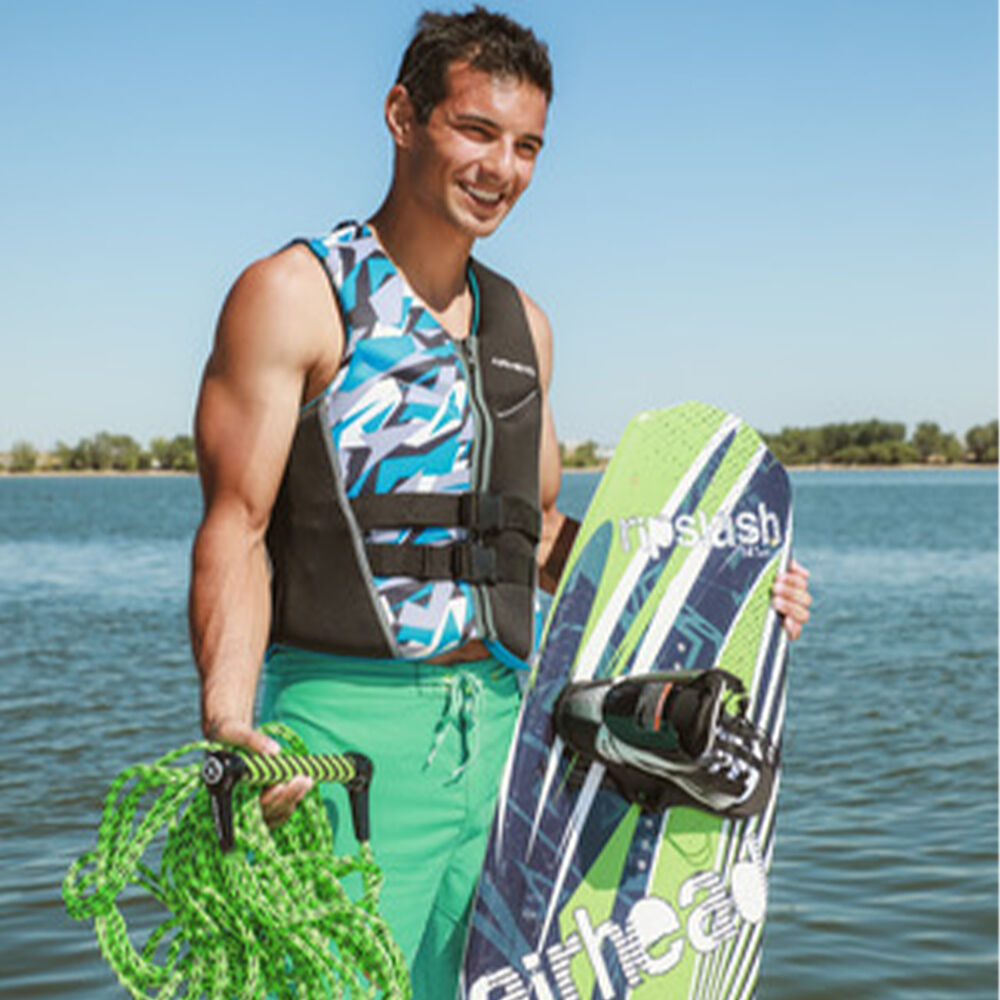 Airhead Watersports Rope with Handle Green