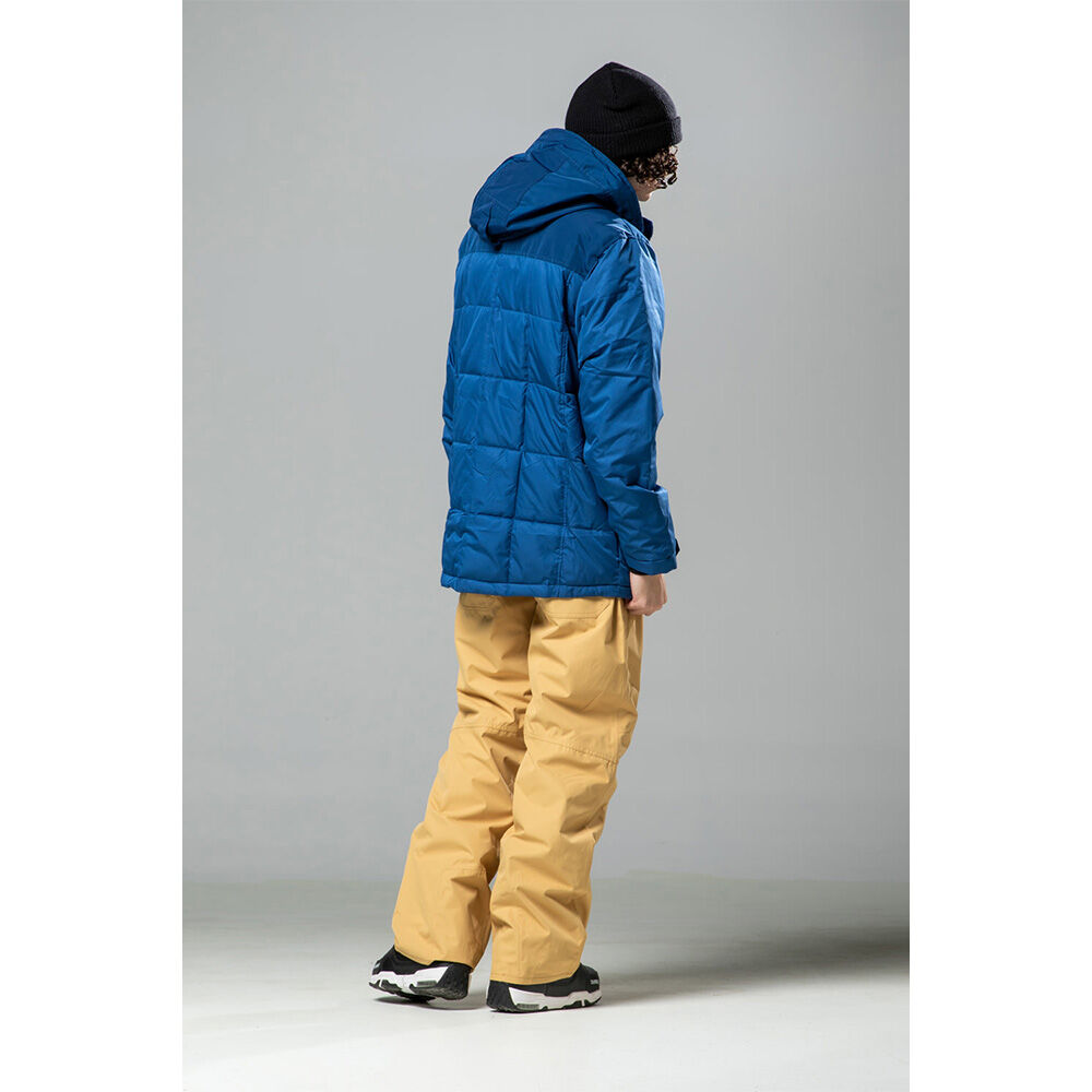 Chamonix Monchu Quilted Baffle Parka Navy