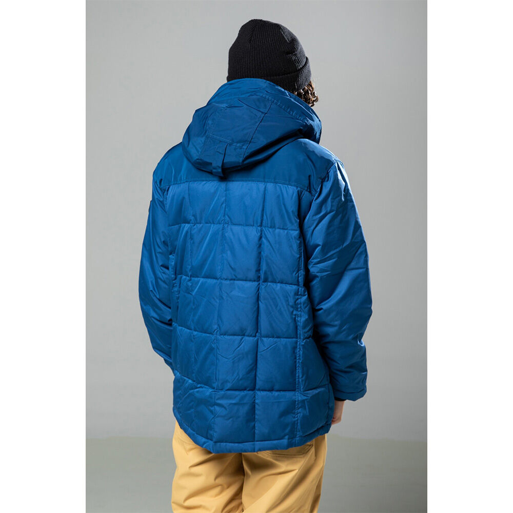 Chamonix Monchu Quilted Baffle Parka Navy