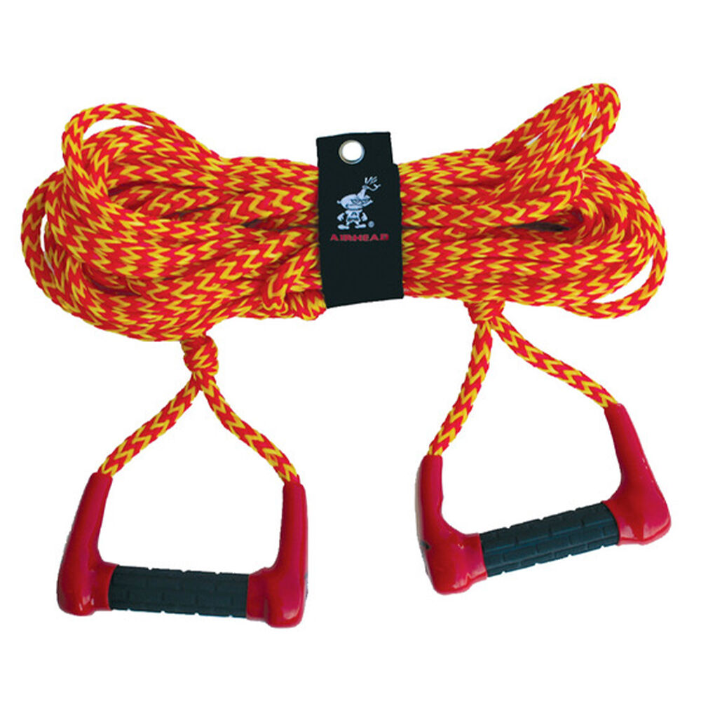 Airhead Double Handle Waterski Rope Red/Yellow
