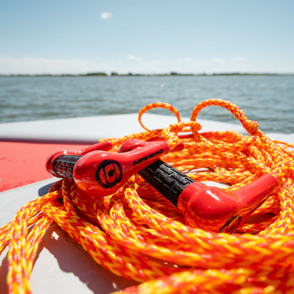 Airhead Double Handle Waterski Rope Red/Yellow
