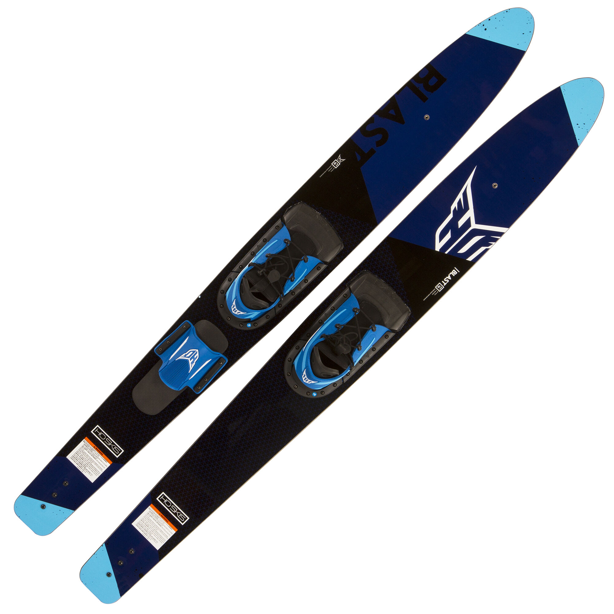 HO Blast Combo Waterskis With Adjustable Blaze Bindings, 59"