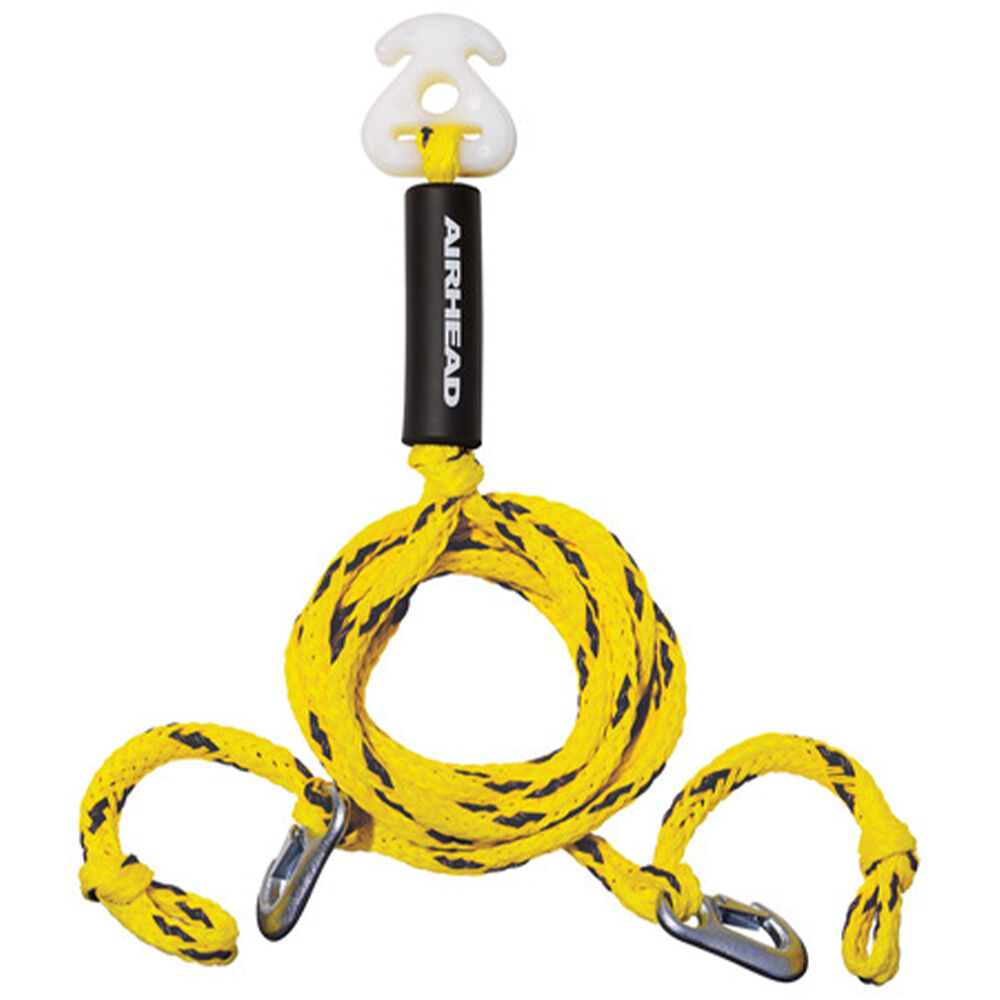 Airhead 4-Person Heavy-Duty Tow Harness, 16' Rope Yellow