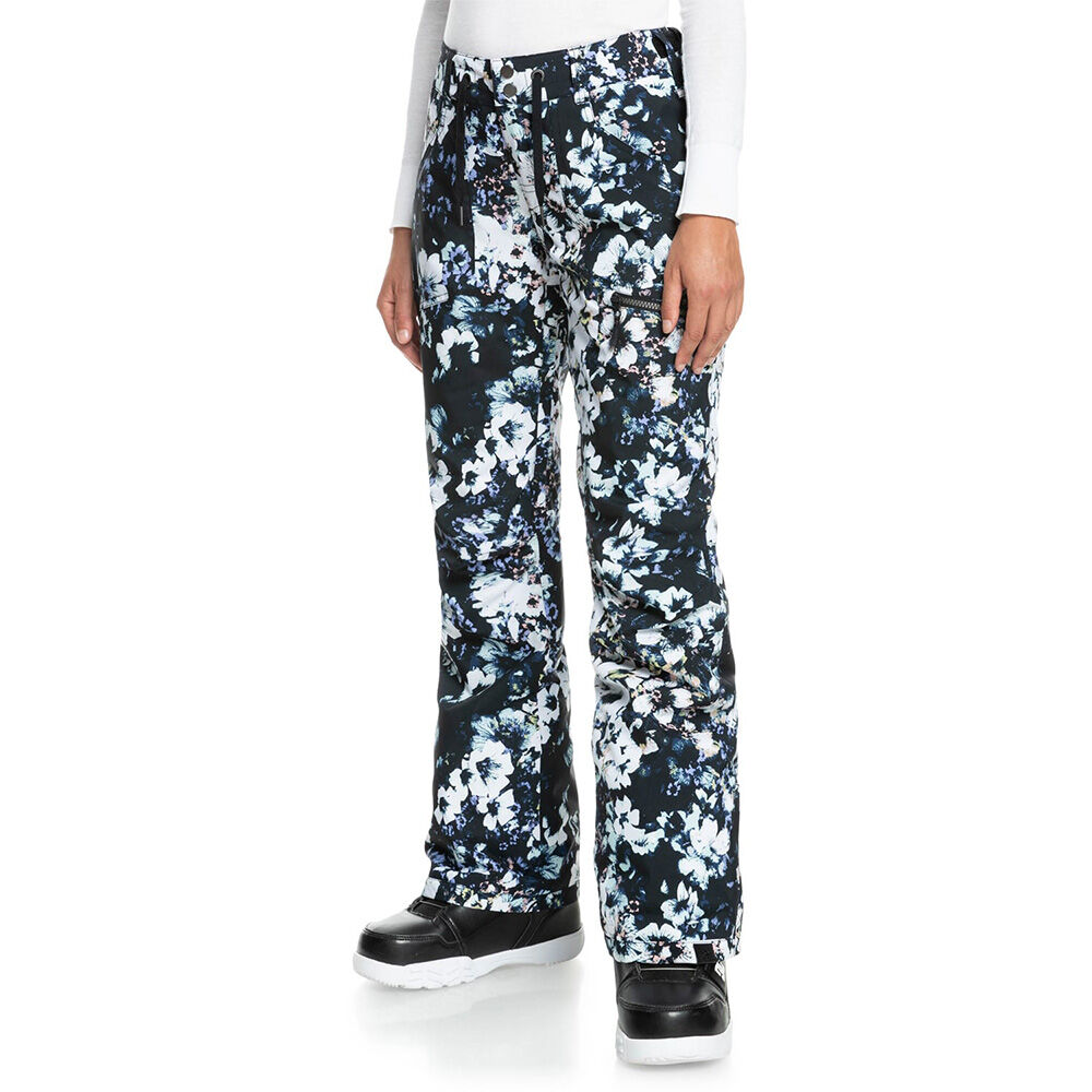 Roxy Nadia Printed Snowboard Pants Black