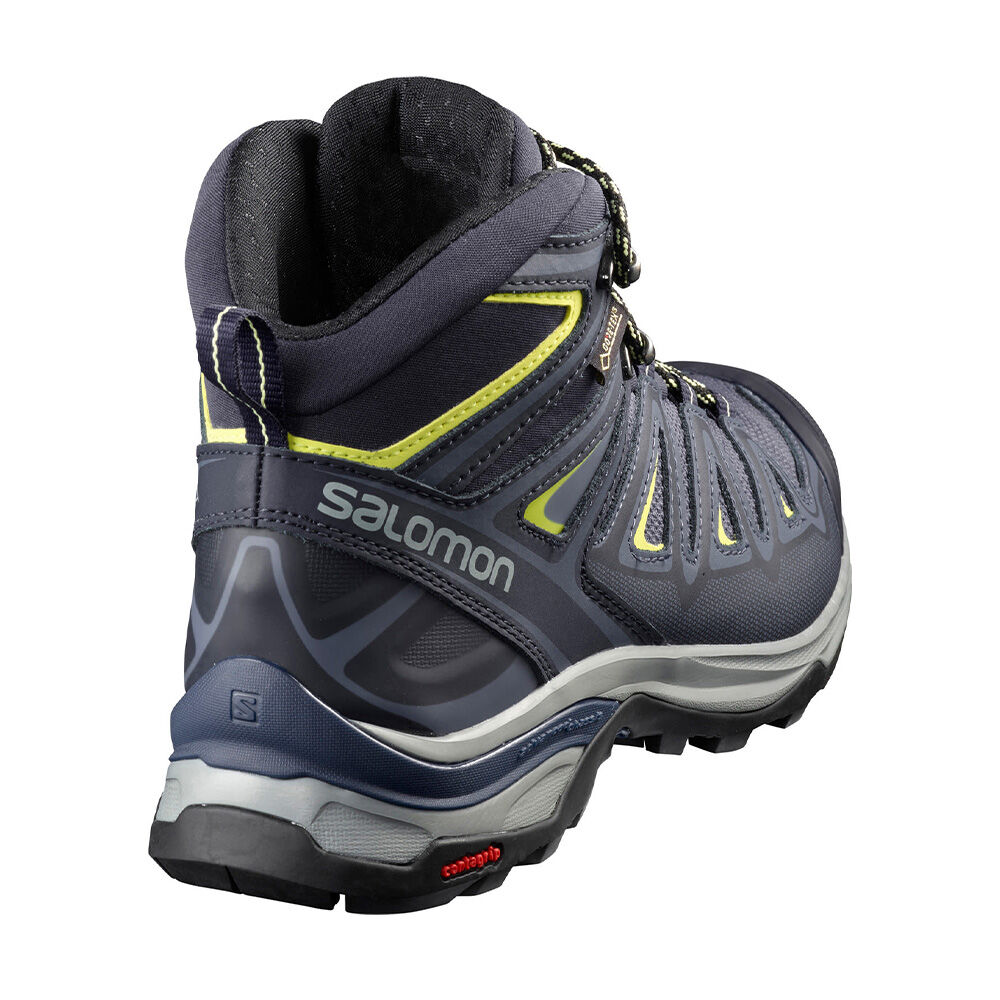 Salomon X Ultra 3 Mid GTX Wide Hiking Boots - Womens Blue