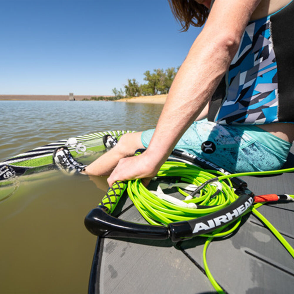 Airhead Dyneema Thermal Wakeboard Rope and Handle Green