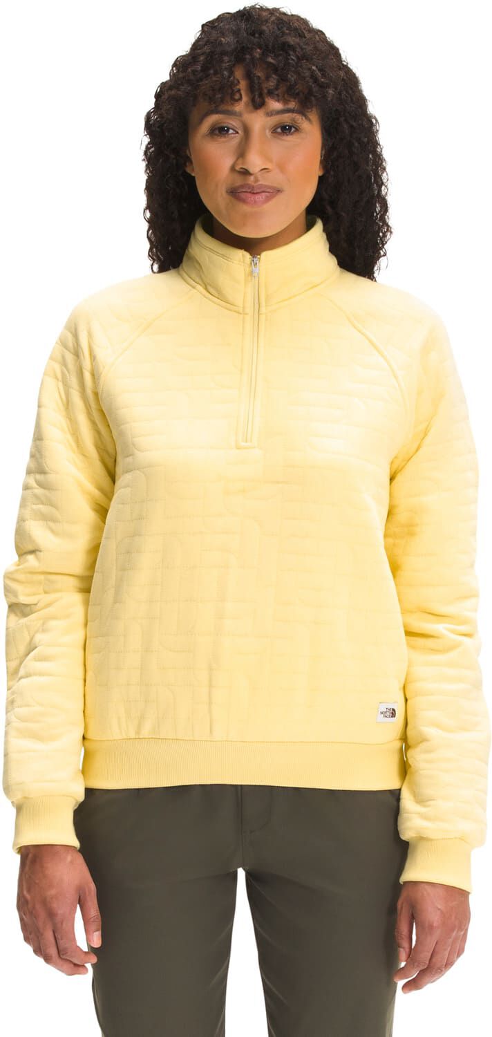 The North Face Longs Peak Quilted 1/4 Zip Sweatshirt