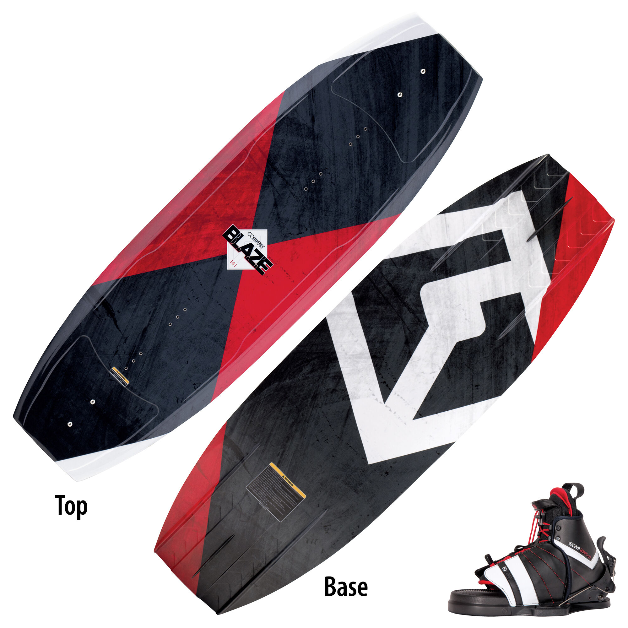 Connelly Blaze 141 Wakeboard With Edge Bindings