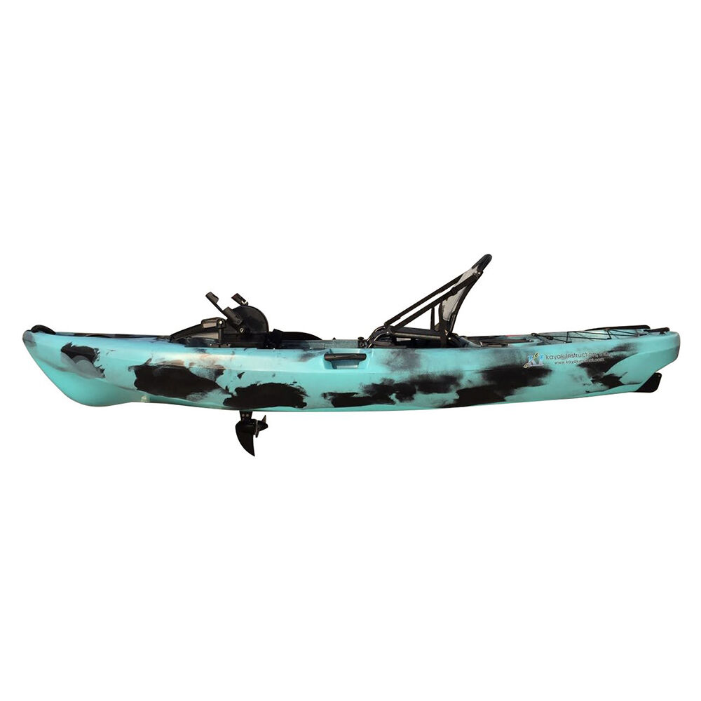 Erehwon Balsam Fishing Pedal 10' Kayak with Paddle 3 Erehwon Balsam Fishing Pedal 10' Kayak with Paddle