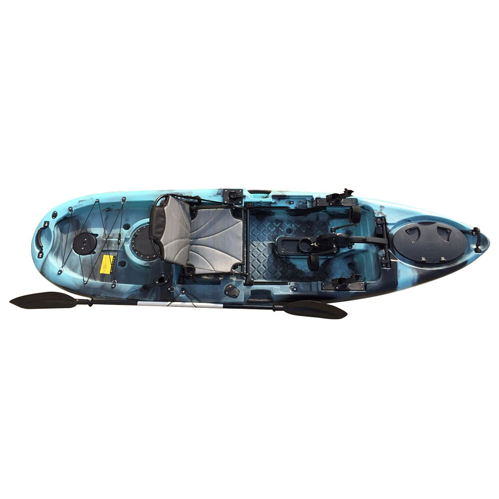 Erehwon Balsam Fishing Pedal 10' Kayak with Paddle 4 Erehwon Balsam Fishing Pedal 10' Kayak with Paddle
